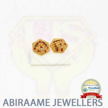 fancy earrings, enamel jewellery, fancy gold earrings, enamel earrings, fancy earrings online, fancy stud earrings
