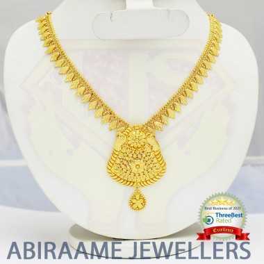 Latest store gold necklace