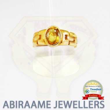 Yellow Sapphire Ring Gs004732