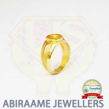 Yellow Sapphire Ring Gs006890