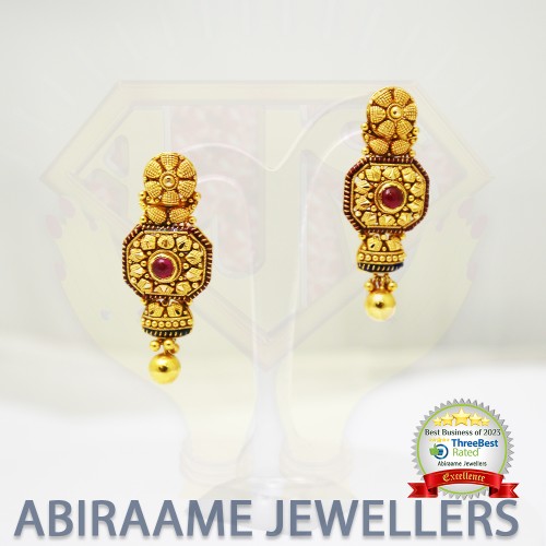 Antique Gold Earring